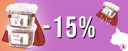 Cadilo kattensnacks: 15% korting